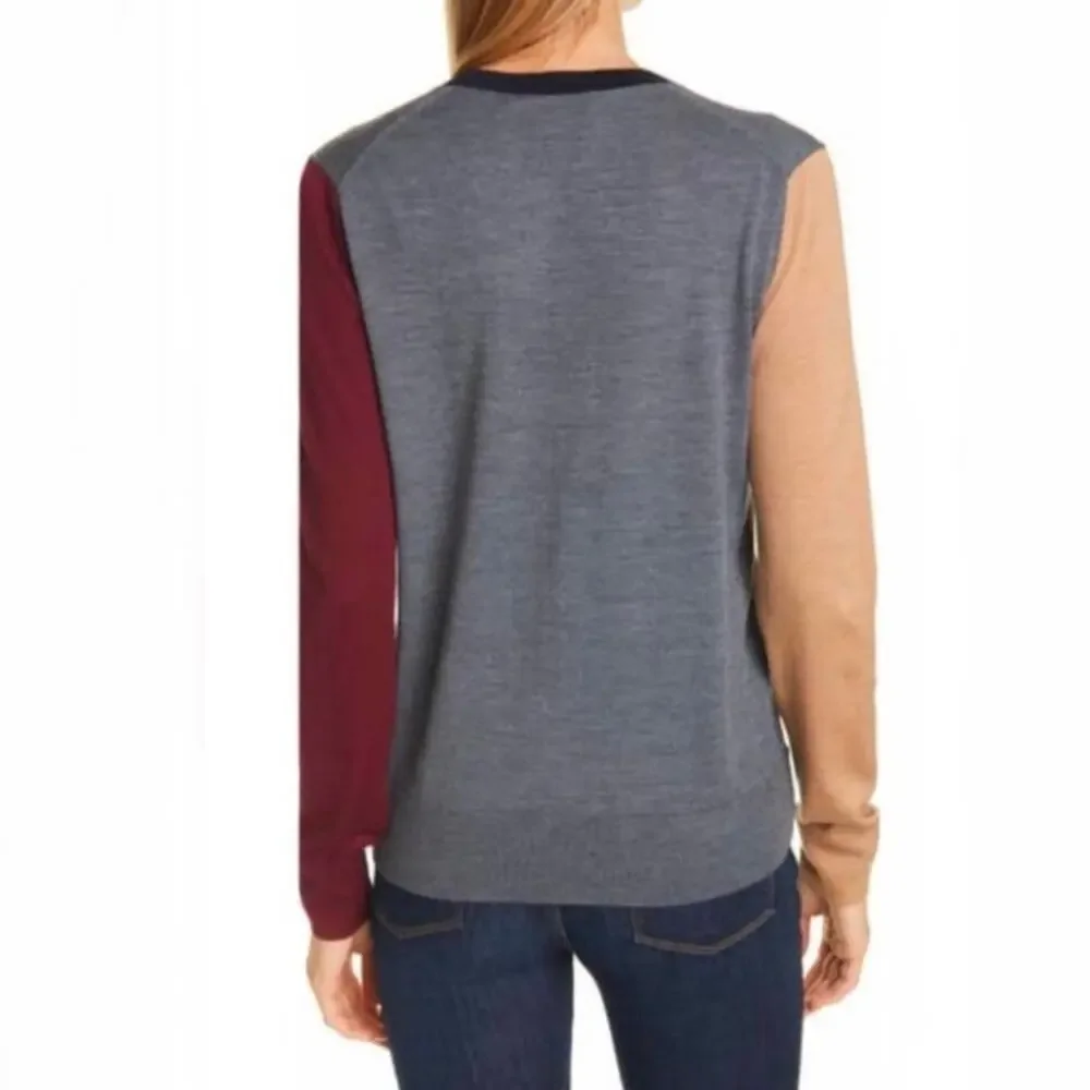 Tory Burch Colorblock M Cardigan Sweater, In Excellent preloved condition!